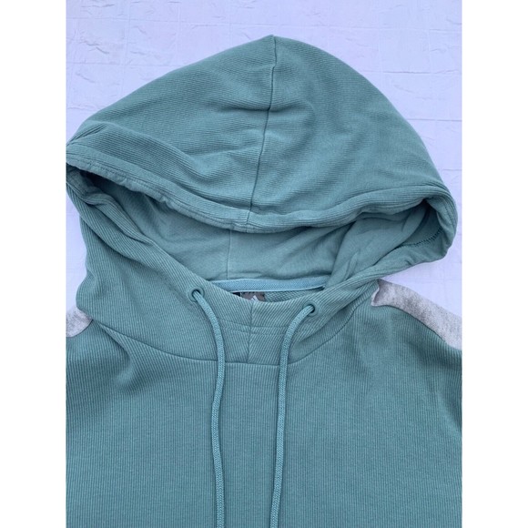 Adidas Mint Crop Hoodie Junior Medium Sweatshirt - Picture 5 of 11